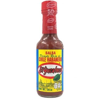 Salsa Habanero Roja 120ml Yucateco