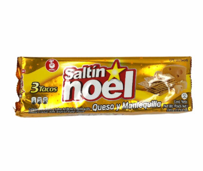 Saltin Noel Queso y Mantequilla 385g
