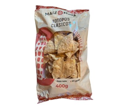 Totopo Clásico Maíz Maya 400g