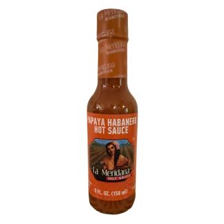 Salsa picante de papaya y habanero La Meridana 150ml
